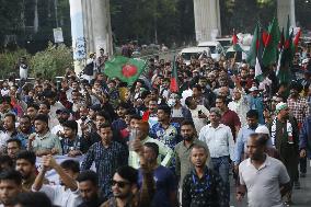 Protest Against Attack On Bangladesh Assistant High Commission In India