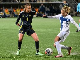 Football - UEFA Women's EURO 2025 - Women's European Qualifiers match Finland vs Scotland