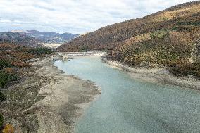 The Dry Camastra Dam Assaults 29 Municipalities In Basilicata.