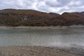 The Dry Camastra Dam Assaults 29 Municipalities In Basilicata.