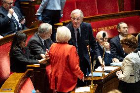 Questions to the government at the National Assembly - Paris