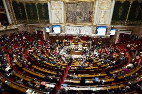 Questions to the government at the National Assembly - Paris