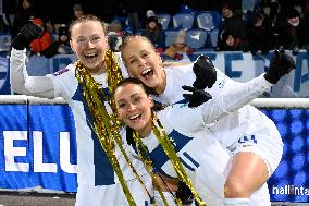 Football - UEFA Women's EURO 2025 - Women's European Qualifiers match Finland vs Scotland