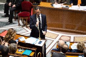 Questions to the government at the National Assembly - Paris