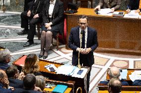 Questions to the government at the National Assembly - Paris