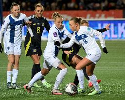 Football - UEFA Women's EURO 2025 - Women's European Qualifiers match Finland vs Scotland