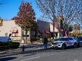 A Man In His Late Teens Or Early 20s Was Fatally Shot Multiple Times Inside A Denny's Restaurant On Bladensburg Road NE In Washi