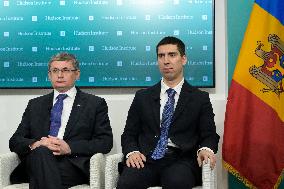 DC Pres. Grosu and Min. popsoi hold a Moldova’s Euro-Atlantic Future discussion