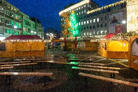 Bochum Christmas Market Close Due To Suspicious Damage Of Anti Terror Barriers Last Night