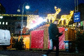 Bochum Christmas Market Close Due To Suspicious Damage Of Anti Terror Barriers Last Night