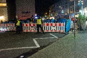 Bochum Christmas Market Close Due To Suspicious Damage Of Anti Terror Barriers Last Night