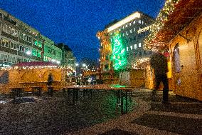 Bochum Christmas Market Close Due To Suspicious Damage Of Anti Terror Barriers Last Night