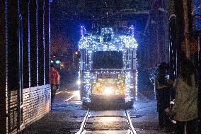 Christmas Lights Tram - Budapest