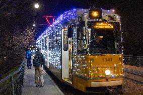 Christmas Lights Tram - Budapest