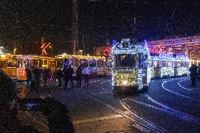 Christmas Lights Tram - Budapest