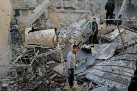 Israel Hammers Gaza