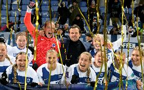 Football - UEFA Women's EURO 2025 - Women's European Qualifiers match Finland vs Scotland