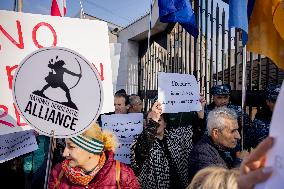 Rally In Solidarity With Georgia - Yerevan