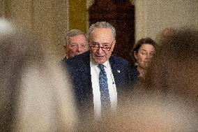 Senate Democratic Leaders Press Conference - Washington