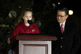 Capitol Christmas Tree Lighting Ceremony - Washington