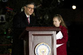 Capitol Christmas Tree Lighting Ceremony - Washington