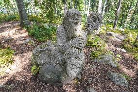 Trolls Sculpture Park In Gamleby, Sweden