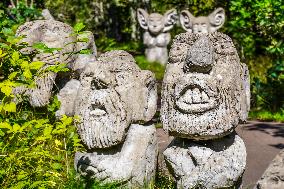 Trolls Sculpture Park In Gamleby, Sweden