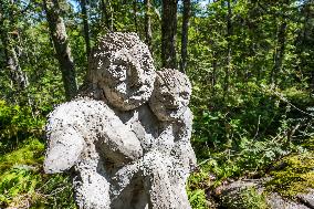 Trolls Sculpture Park In Gamleby, Sweden