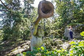 Trolls Sculpture Park In Gamleby, Sweden