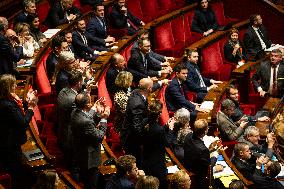 Questions To The French Government At The National Assembly