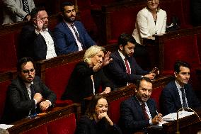 Questions To The French Government At The National Assembly