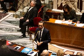 Questions To The French Government At The National Assembly