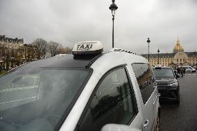 Taxi Drivers Protest - Paris