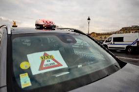 Taxi Drivers Protest - Paris