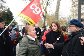 Demonstration by Pensioners - Paris