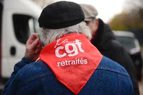 Demonstration by Pensioners - Paris