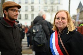 Demonstration For The Pension - Paris