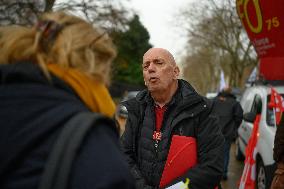 Demonstration For The Pension - Paris