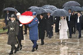 Japan crown prince, crown princess in Turkey