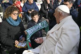 Pope Francis Wednesday Audience - Vatican