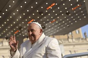 Pope Francis Wednesday Audience - Vatican