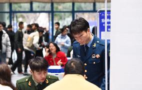 First Recruitment Fair For Retired College Soldiers