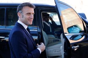 President Macron Visit To Al-Hijr Archaeological Site - Saudi Arabia