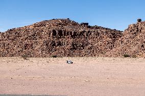 President Macron Visit To Al-Hijr Archaeological Site - Saudi Arabia