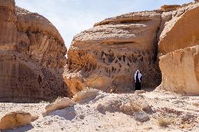 President Macron Visit To Al-Hijr Archaeological Site - Saudi Arabia