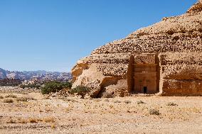 President Macron Visit To Al-Hijr Archaeological Site - Saudi Arabia