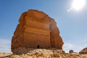 President Macron Visit To Al-Hijr Archaeological Site - Saudi Arabia