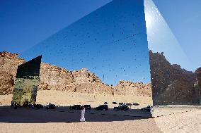 President Macron Visit To Al-Hijr Archaeological Site - Saudi Arabia