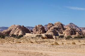 President Macron Visit To Al-Hijr Archaeological Site - Saudi Arabia