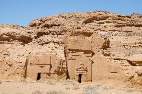 President Macron Visit To Al-Hijr Archaeological Site - Saudi Arabia